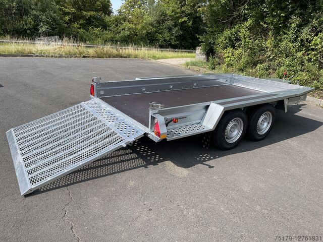 Remorcă pentru mașini de construcții Brenderup MT 3651 3500 kg ca. 365x180 cm