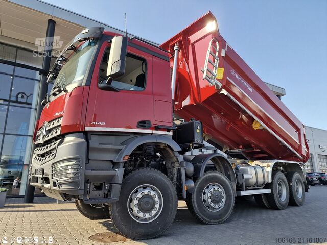 Basculantă Mercedes-Benz Arocs 4148 AK 8x8 HK Kipper