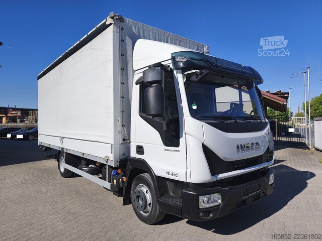 Bâché IVECO Eurocargo 75-210 Plane 3-Sitzer Euro 6 4x2 LBW ...