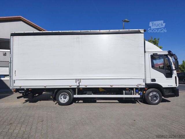 Bâché IVECO Eurocargo 75-210 Plane 3-Sitzer Euro 6 4x2 LBW ...