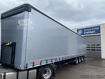 Otevřený návěs s plachtou Kögel 3 Achs MEGA NEU Curtain SAF Lift XL 9,5