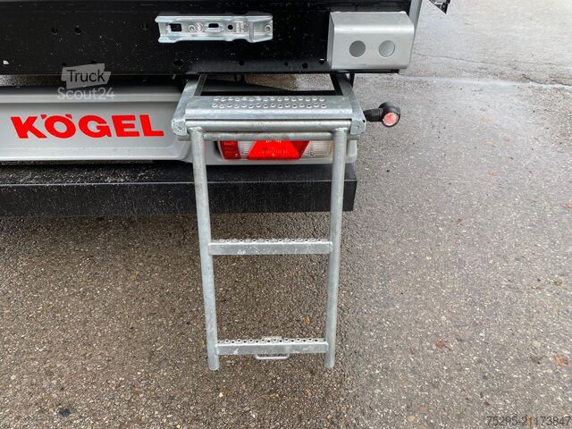 Odprta polprikolica s ponjavo Kögel 3 Achs MEGA NEU Curtain SAF Lift  XL 9,5