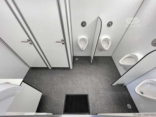 Trailer Rosemeier EW TA-NO 4 Damen, 2 Herren + 4 Urinale Toilettenanhänger