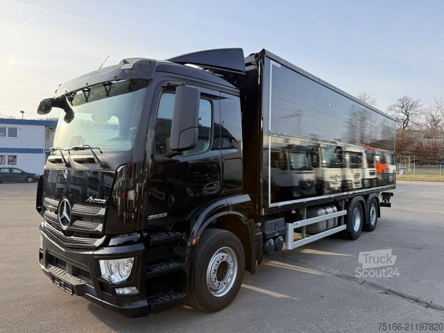 Drankentruck MERCEDES-BENZ ANTOS 2533 L Getränkekoffer 8,20 m LBW 2 T*LENK