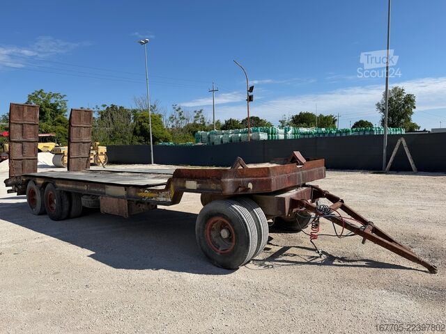 Tieflader-Auflieger für Baumaschinen CTC RP26S
