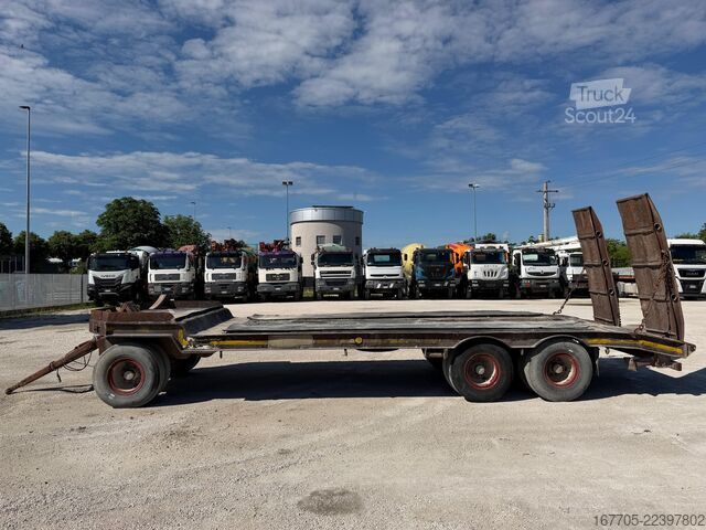 Tieflader-Auflieger für Baumaschinen CTC RP26S