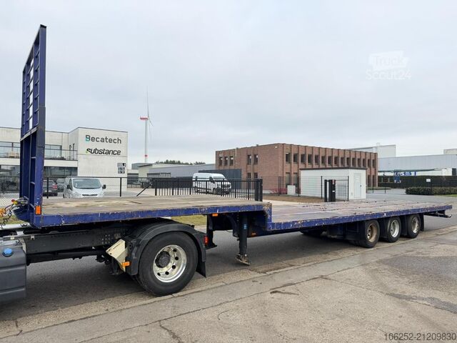 Semi low loader Vanhool 3-AXLES SEMI LOW LOADER - SAF - LIFT-AXLE - 12 ...