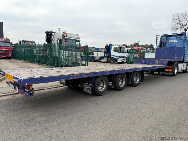 Semi low loader Vanhool 3-AXLES SEMI LOW LOADER - SAF - LIFT-AXLE - 12 ...