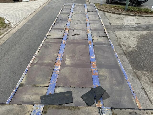 Semi low loader Vanhool 3-AXLES SEMI LOW LOADER - SAF - LIFT-AXLE - 12 ...