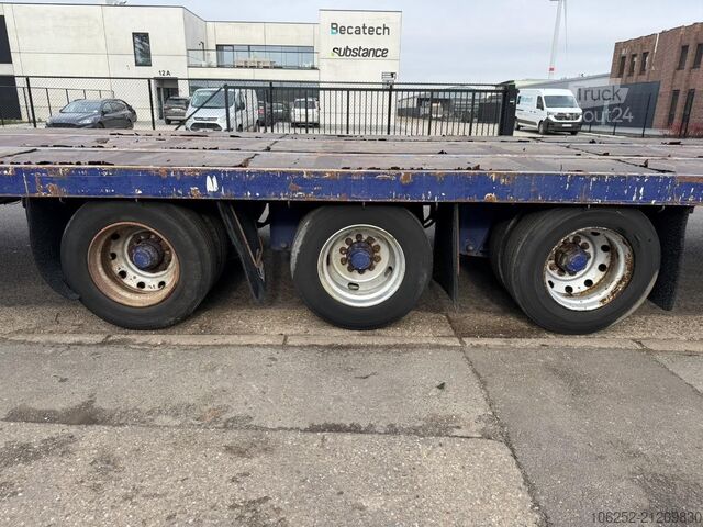 Semi low loader Vanhool 3-AXLES SEMI LOW LOADER - SAF - LIFT-AXLE - 12 ...