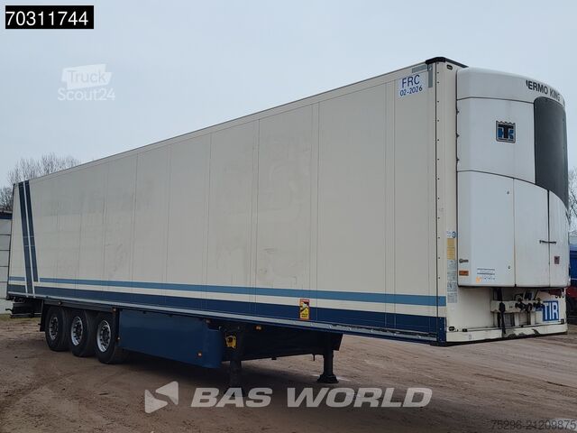 Kühl-/Tiefkühltransport Schmitz SCB*S3B 3 axles Bloemenbreed Bi-Temp Liftas APK...