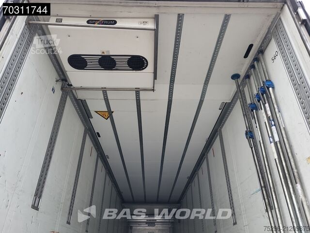 Kühl-/Tiefkühltransport Schmitz SCB*S3B 3 axles Bloemenbreed Bi-Temp Liftas APK...