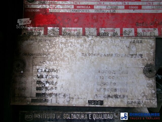 Tank Metalovouga Bitumen / heavy oil tank inox 26.9 m3 / 1 comp