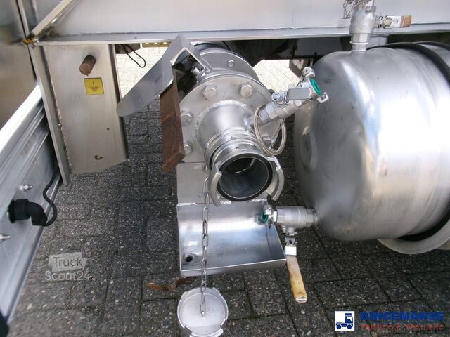 Tank Maisonneuve Chemical tank inox L4BH 33.4 m3 / 1 comp