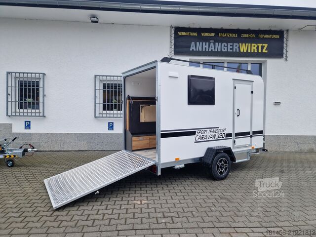 Motortrailer trailershop Motorrad Reisen Sport Camp