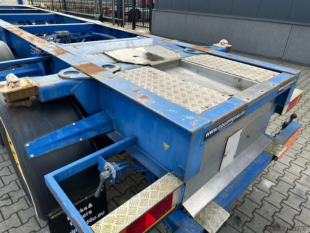 Přeprava kontejnerů Burg 20FT/3-axles / empty weight: 3.290kg / SAF DISC...