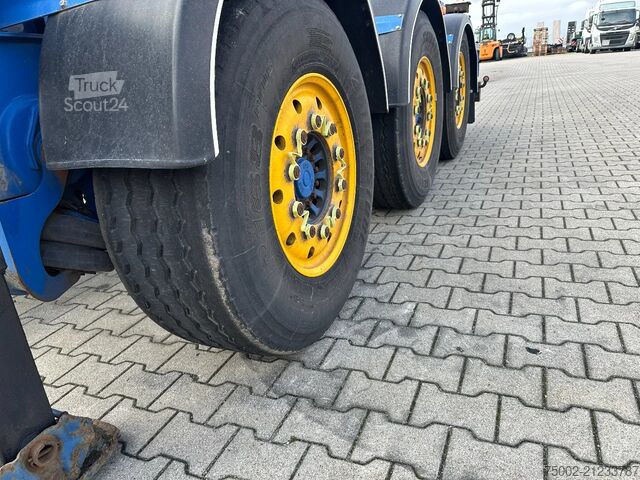 Přeprava kontejnerů Burg 20FT/3-axles / empty weight: 3.290kg / SAF DISC...