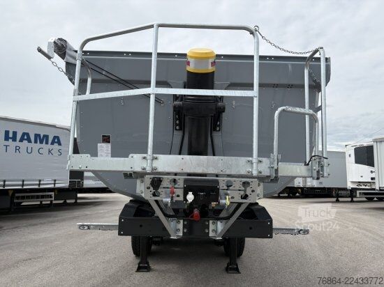 Kipper Auflieger SCHWARZMüLLER THERMORUNDMULDE 25 M³, LIFTACHSE, ROLLPLANE, BPW ACHSEN,  SOFORT VERFüGBAR