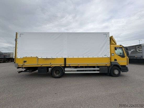 LKW mit Pritsche & Plane RENAULT D16 PLANE, LBW, E6,