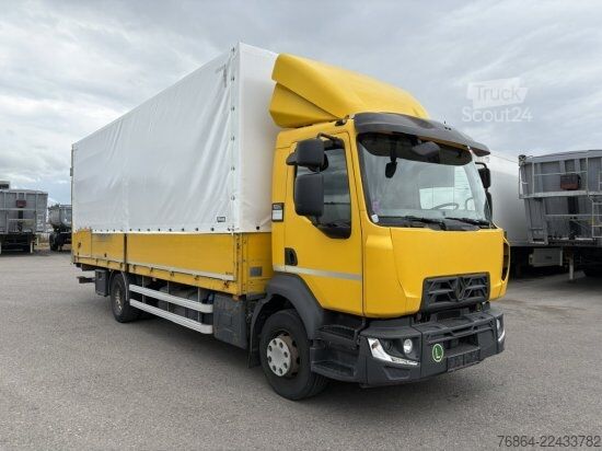 LKW mit Pritsche & Plane RENAULT D16 PLANE, LBW, E6,