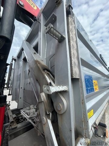 Dreiseitenkipper LKW VOLVO FH 500 3-SEITEN KIPPER MEILLER MIT PALFINGER PK22002EH, RETARDER