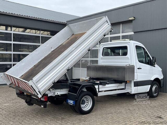 Volquete Mercedes-Benz Sprinter 514 CDI 2.2 366 3 zijden Kipper Airco ...