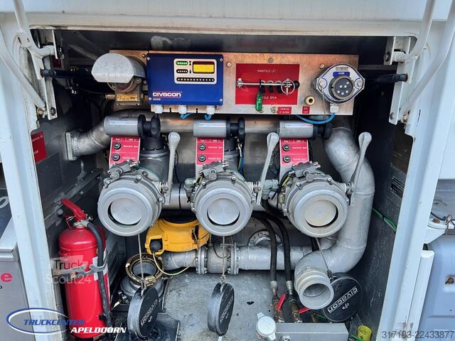 Tanker Volvo FH 540 HMK Bilcon 18800 Liter ADR, Steering axl...