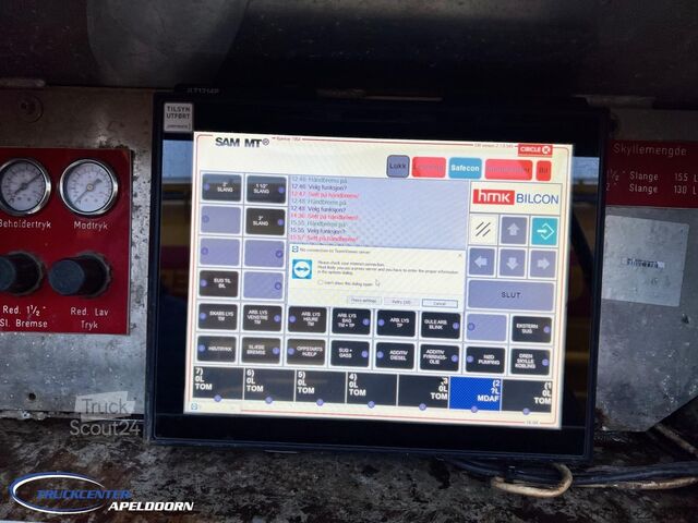 Tanker Volvo FH 540 HMK Bilcon 18800 Liter ADR, Steering axl...