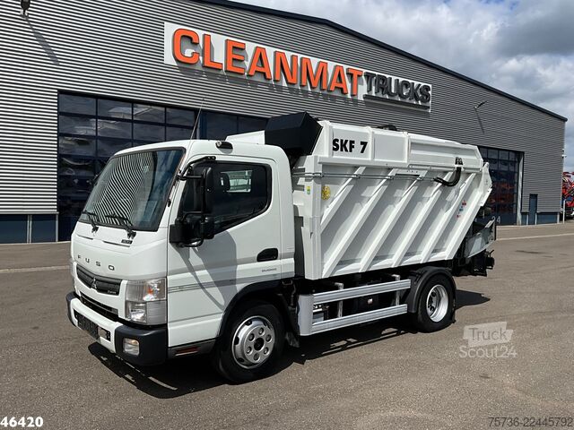 Автомобиль для сбора мусора FUSO Canter 7C15 Schmidt/Rossi 7m³ Satellite vehicle...