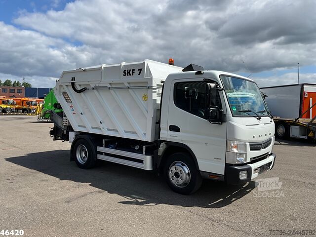 Автомобиль для сбора мусора FUSO Canter 7C15 Schmidt/Rossi 7m³ Satellite vehicle...