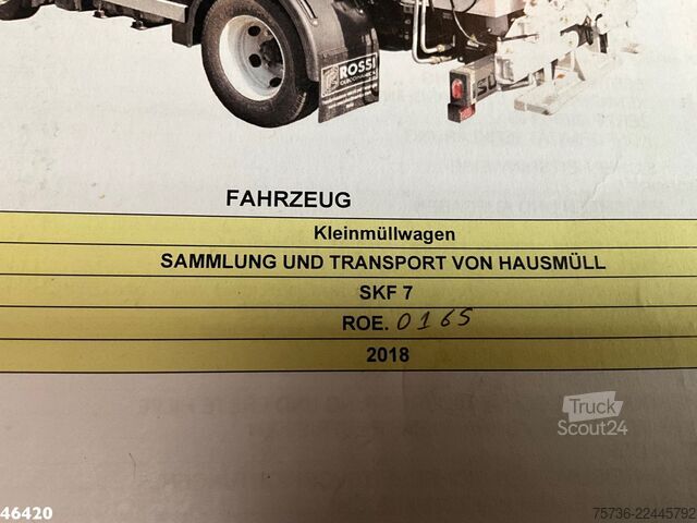 Hulladékgyűjtő jármű FUSO Canter 7C15 Schmidt/Rossi 7m³ Satellite vehicle...