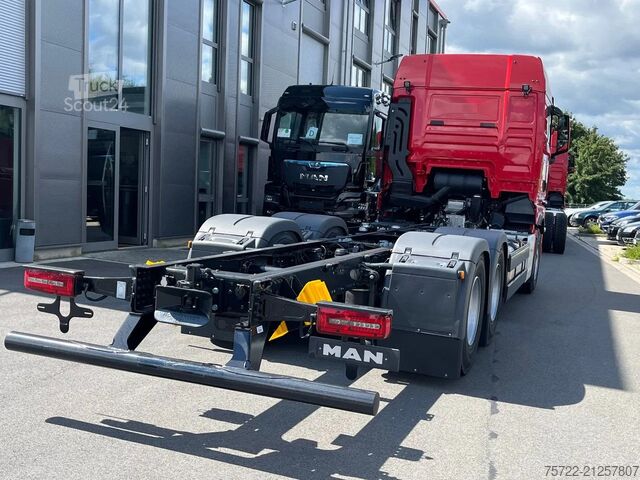 Châssis avec cabine MAN TGX 26.580 6x4 BL Fahrgestell 4500mm SOFORT