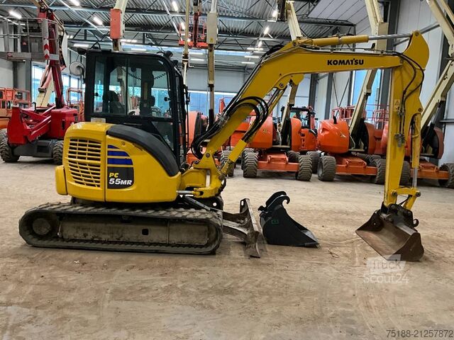 Minigraafmachine Komatsu PC 55 MR-5 E 0