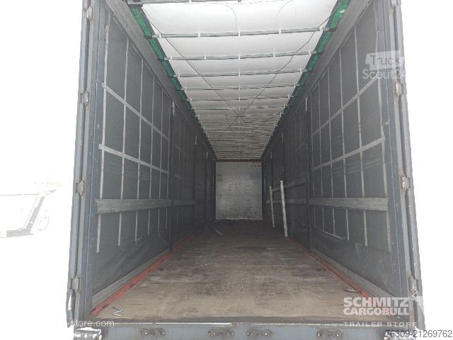 Auflieger mit Pritsche & Plane Berger Curtainsider Mega