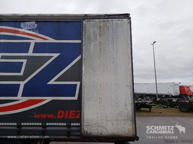 Auflieger mit Pritsche & Plane Berger Curtainsider Mega