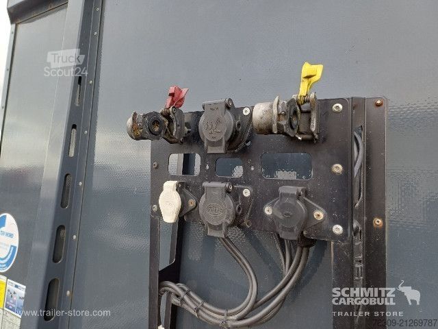 Auflieger mit Pritsche & Plane Berger Curtainsider Mega