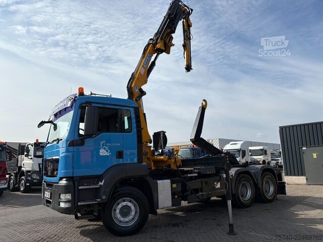 Система крюкообразных рычагов MAN TGS 33.360 + EFFER 210/4S   4 X EXT. +  JIB 2 S...