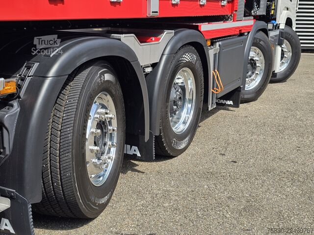 Стандарт-СЗМ Scania R590 V8 8x2 / HMF 9520 CRANE - JIB - WINCH / TR...