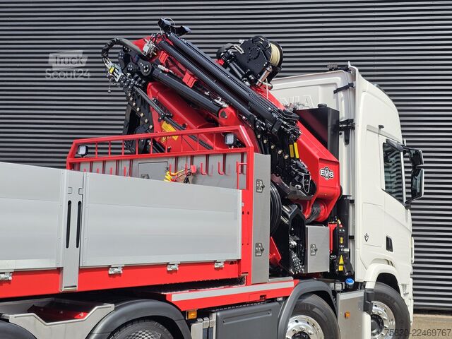 Стандарт-СЗМ Scania R590 V8 8x2 / HMF 9520 CRANE - JIB - WINCH / TR...