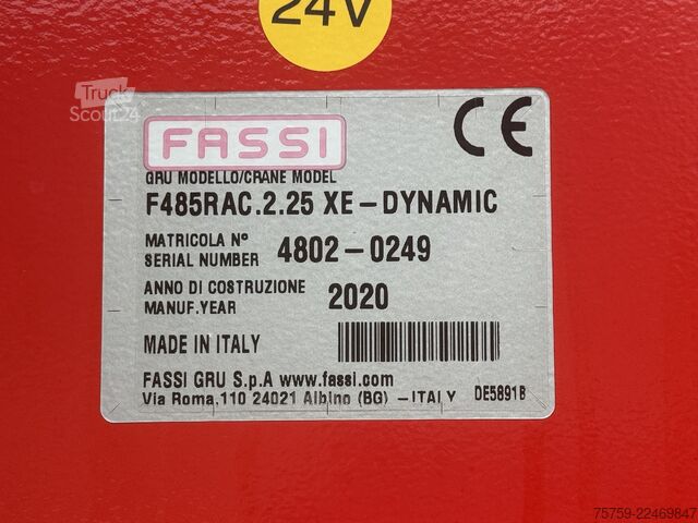 Camião basculante MAN 35.470 TGS Kipper + Kran Fassi F485 8x2