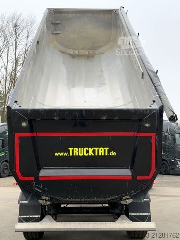 Billenős félpótkocsi SCHWARZMÜLLER ALU Halfpipe 25 cbm, 5 t. leer, MIETEN?