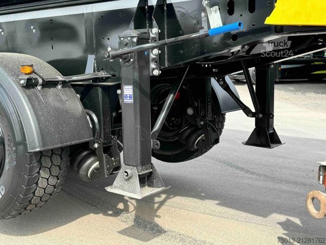 Billenős félpótkocsi SCHWARZMÜLLER ALU Halfpipe 25 cbm, 5 t. leer, MIETEN?