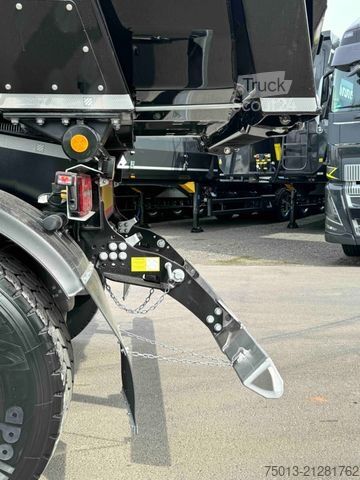 Billenős félpótkocsi SCHWARZMÜLLER ALU Halfpipe 25 cbm, 5 t. leer, MIETEN?