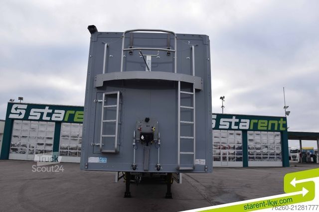 Mozgópadlós félpótkocsi KRAKER 8mm 92m³ BPW-Achsen Funk. Verzinkt MIETE