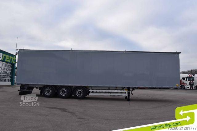 Mozgópadlós félpótkocsi KRAKER 8mm 92m³ BPW-Achsen Funk. Verzinkt MIETE