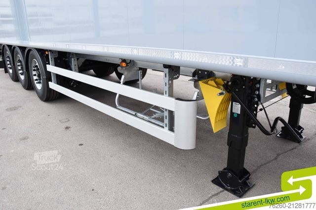 Mozgópadlós félpótkocsi KRAKER 8mm 92m³ BPW-Achsen Funk. Verzinkt MIETE