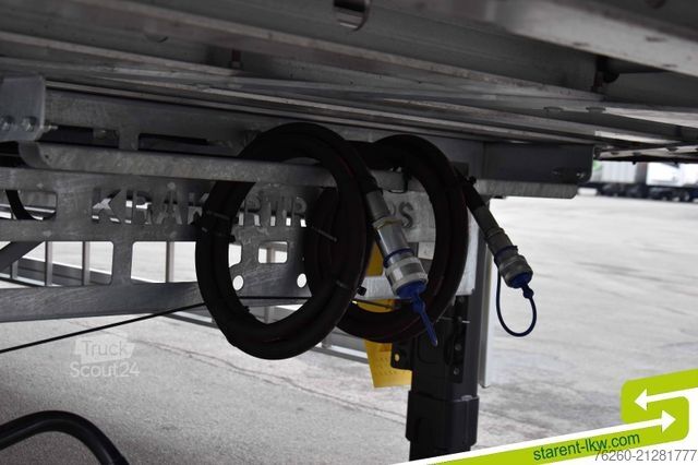 Mozgópadlós félpótkocsi KRAKER 8mm 92m³ BPW-Achsen Funk. Verzinkt MIETE