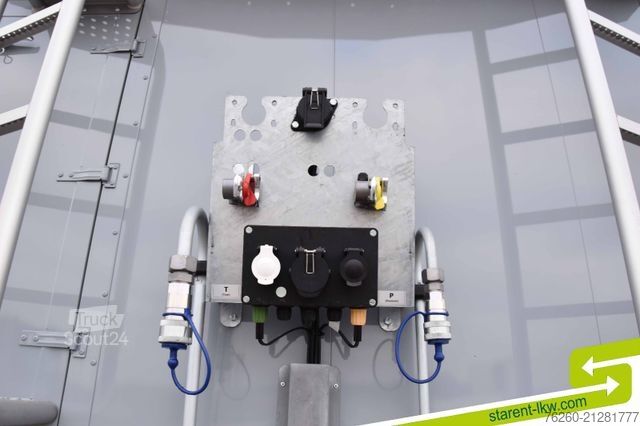 Mozgópadlós félpótkocsi KRAKER 8mm 92m³ BPW-Achsen Funk. Verzinkt MIETE