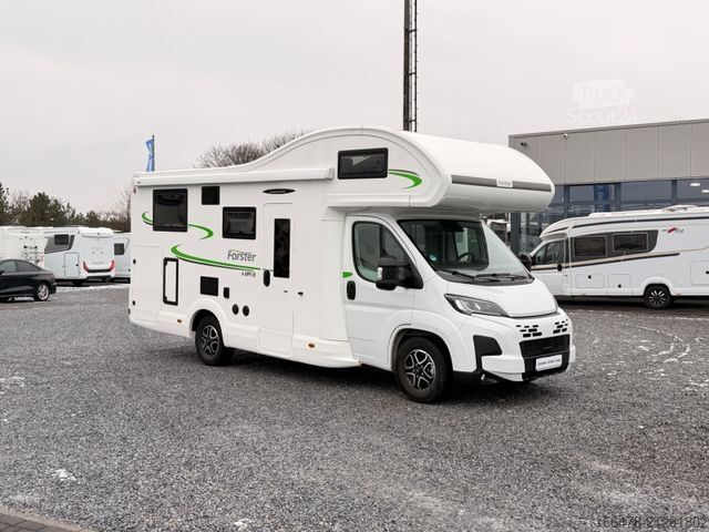 Avtodom z nadgradnjo (alkoven) FORSTER A 699 EB *Einzelbetten-Automatik-Winterpaket*