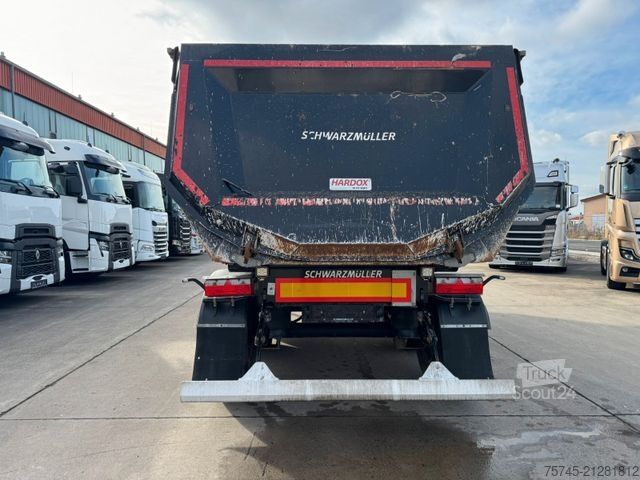 Semirremolque volquete SCHWARZMÜLLER SK * 2 X LIFTACHSE * HARDOX * SCHUBACHSE VON SAF